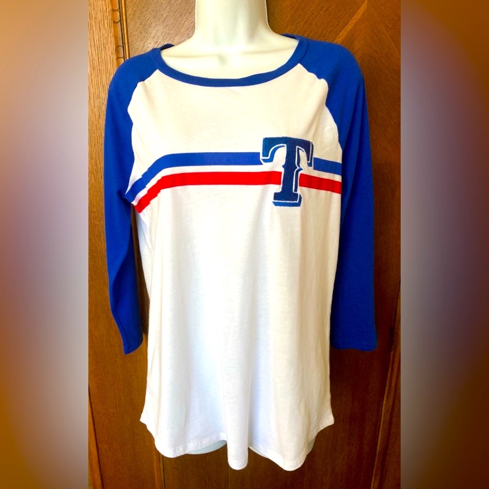PINK Texas Rangers Tee-Shirt, Size L